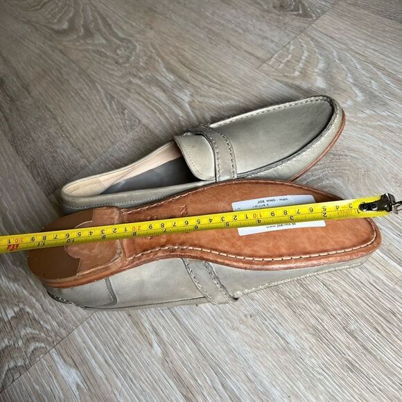 Joe Who Shoes Loafer Venus 3 Tampnato Leather Handmade Portugal Gray 41  US 8.5 main image 4